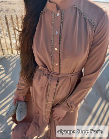 ABAYA TAUPE