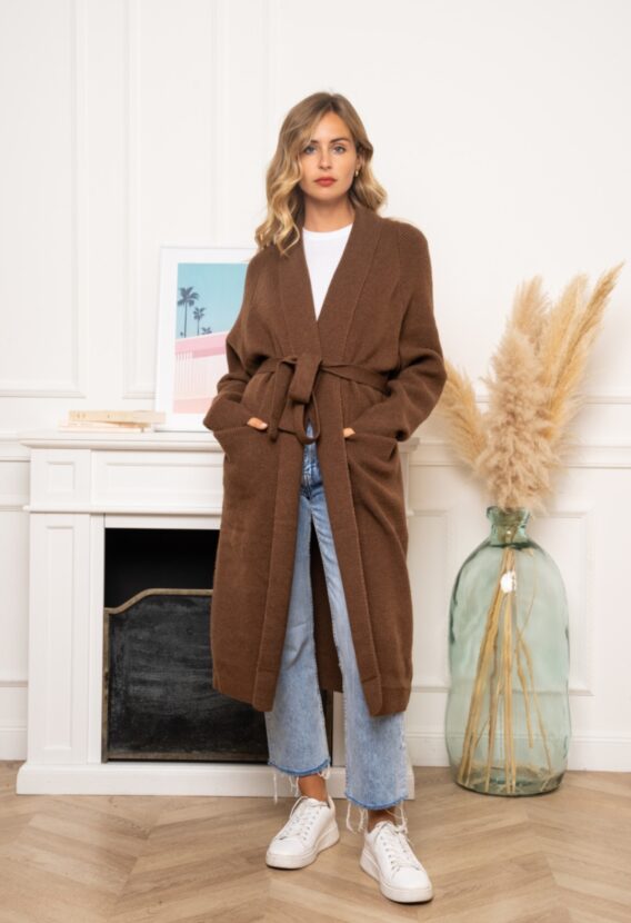 Gilet Brown Sandy